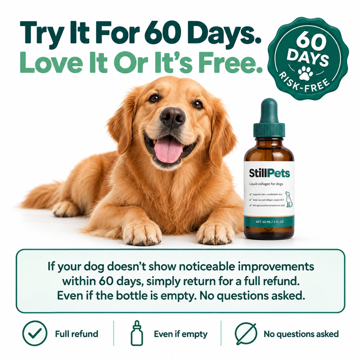 dog Collagen liquid drops