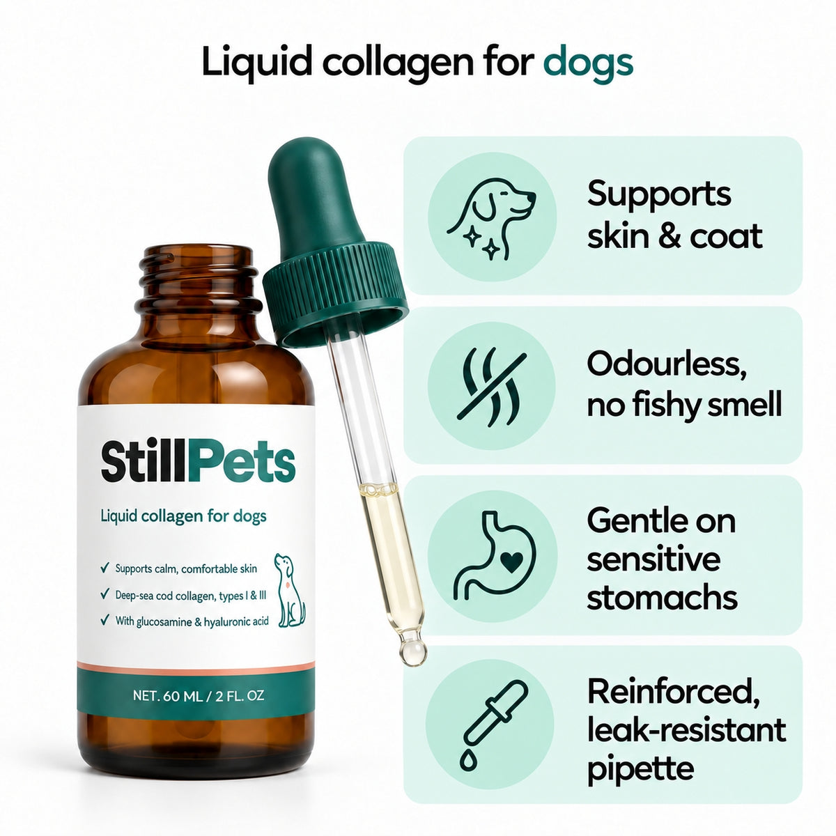 dog Collagen liquid drops