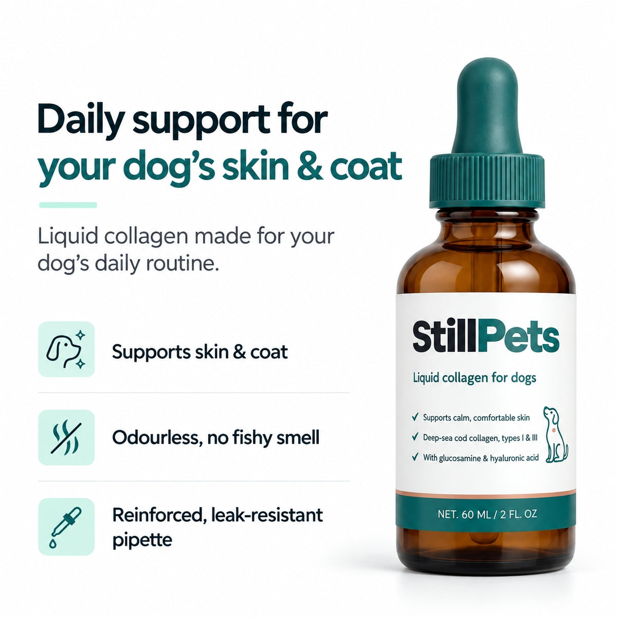 dog Collagen liquid drops